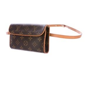 ✨Louis Vuitton Monogram Pouchette Florentine Fanny Pack Waist Bag